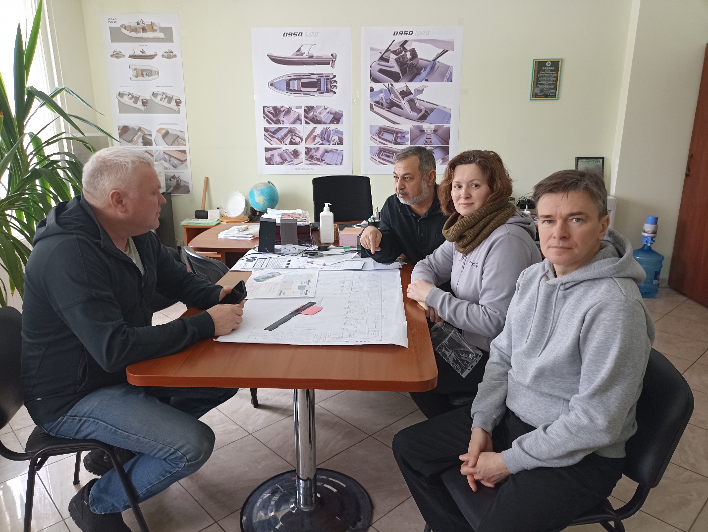 Meeting with potential stakeholder Grand Marin LLC